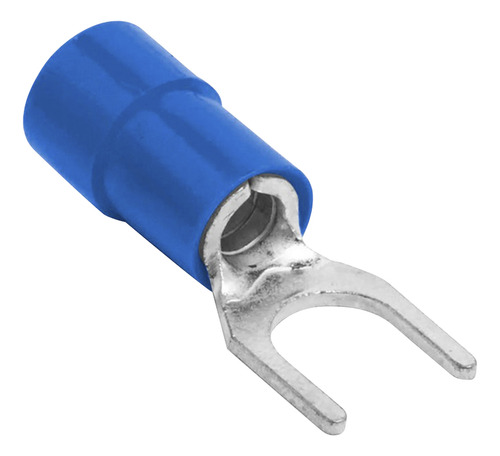 Terminal Tipo Horquilla Espada Aislada 18 - 14 Awg 25 Pzs