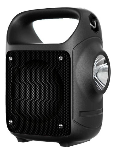Bafle Bluetooth Marca Kigo 3 Pulgadas Portable Y Recargable Negro
