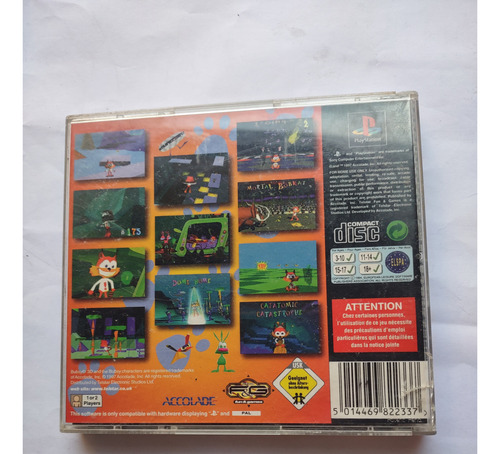 Bubsy 3d Playstation One Ps1 (Usado)