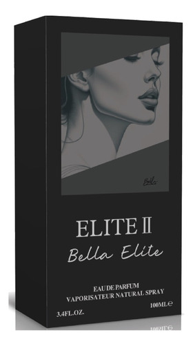 3pk 100ml Bella Elite Perfume Mujer No. 1 No. 2 No. 3