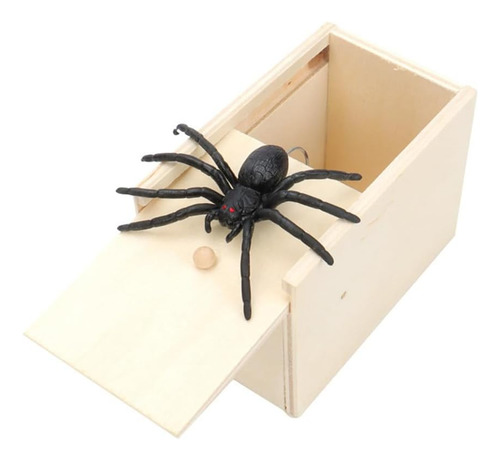 Juguete De Broma Creativa: Spider Surprise En Una Caja De Ma