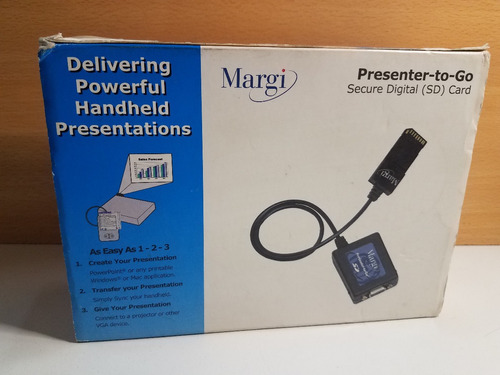 Adaptador De Video Vga Margi Presenter-to-go Para Palm