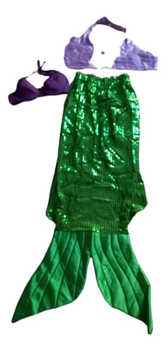 Disfraz Sirenita Ariel 
