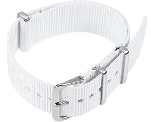 Reloj de trabajo y reloj inteligente Nato Zulu de nailon de 22 mm