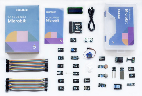 Imagen 2 de 10 de Kit Microbit Robótica Educativa Bbc Stem Micro:bit Educabot
