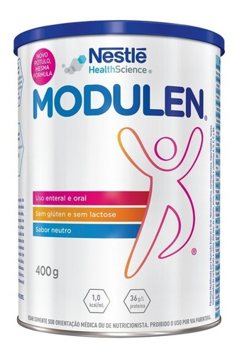 3 Latas Modulen Ibd Nestlé - Validade 2026 Sem Sabor