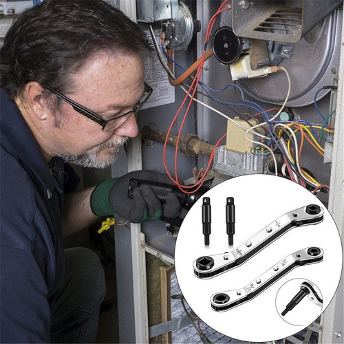 Llave De Servicio Hvac, Trinquete For Válvula De Aire