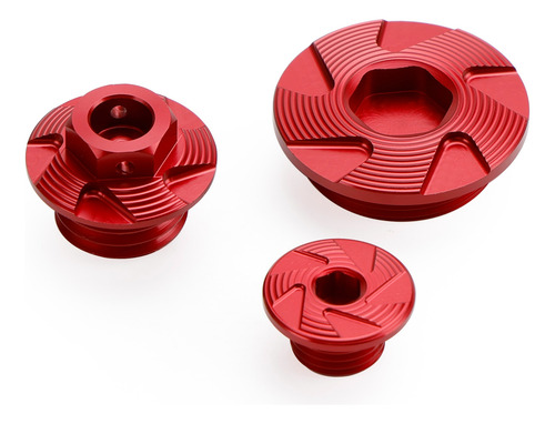 Kit De Tapones De Motor Billet Para Honda Crf250r Crf250r Cr
