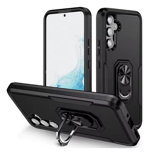 Capa Shield C Apoio Para Galaxy A56 A36 A26 A16 Anti Impacto