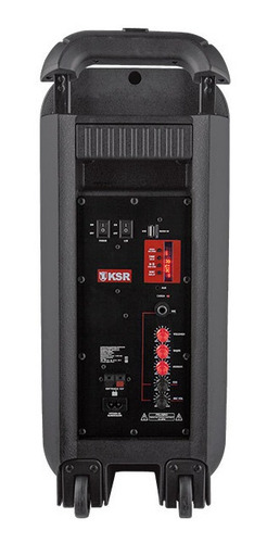 Imagen 4 de 4 de Bafle Recargable Kaiser 2 X 8 Kaiser Ksw-0209