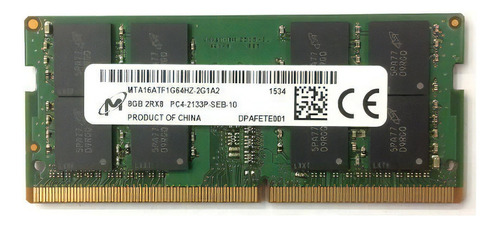 Memoria RAM 8GB 1 Micron MTA16ATF1G64HZ-2G1A2