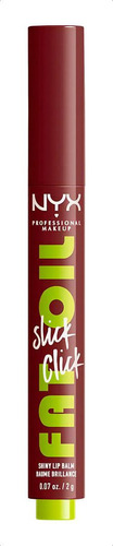 Brillo En Gloss De Labios, Fat Oil Slick Click Nyx Cosmetics Acabado Brillante Color In A Mood
