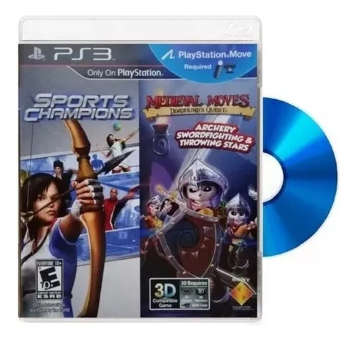 Kit Move Playstation 3 Completo Y 3 Juegos