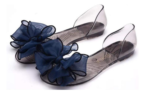 Heipeiwa Mujeres Sandalias Bow Flowers Pla B07tq8xlm3_210324