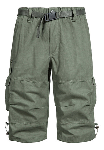 Pantalones Cortos Casuales De Camuflaje De Trabajo Para Homb