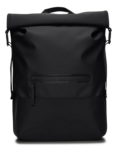 Rains Trail Rolltop Mochila (negro)