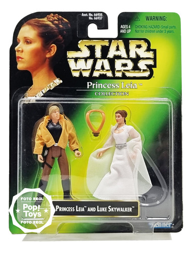 Kenner - Star Wars - Potf - 2-pack - Princess Leia And Luke