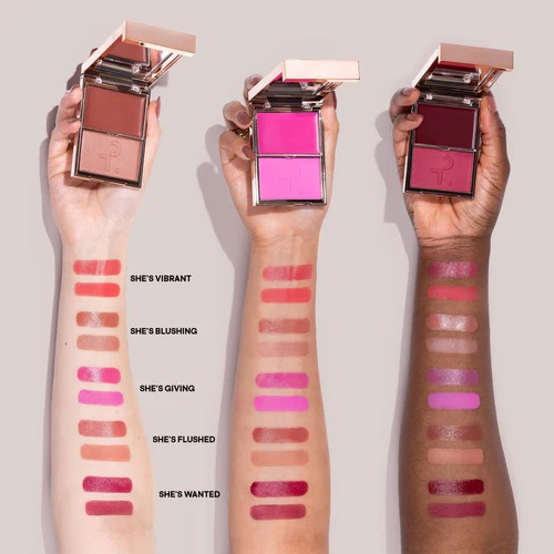 Patrick Ta Crème & Powder Blush Duo Rubor She's Blushing She's Blushing