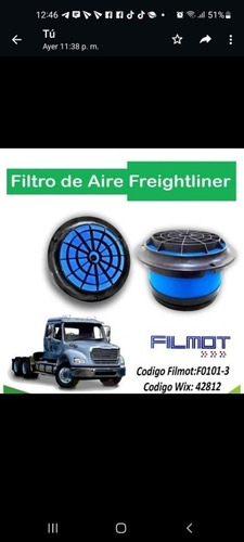 Filtro De Aire M2-112 Freighleiner Ca5368 42812 P607965