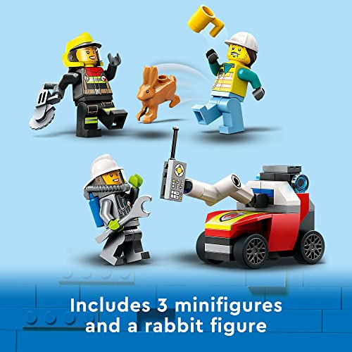 Unidad De Comando De Bomberos Lego City 60374, Juguete De Re