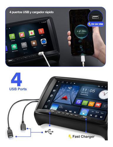 ! Estéreo Carplay Para Audi Tt Mk2 8j 2006-2014 Kit Gps Fm