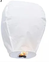 Comprar 30 Globos De Cantoya Blancos Para Eventos Bodas O Cumpleaños