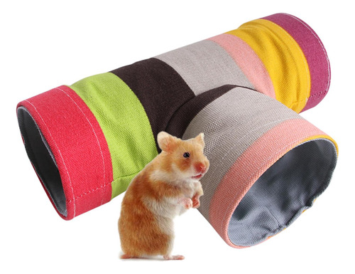 2x Hámster Tubos Jaula Juguetes Para Animales Pequeños