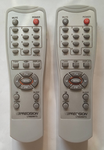 Control Remoto Tv Precision Modelo Ptf21r99  