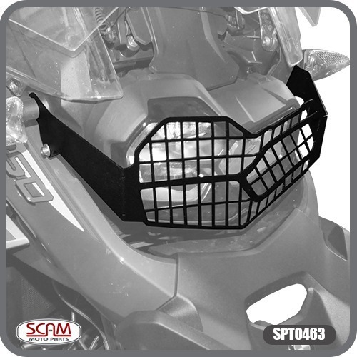 Protector Farol Acero Carbono Bmw F850 Gs Rallye Mk Motos