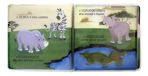 Tchibum – Um livro de banho! Animais da Selva, de © Todolivro Ltda.. Editorial Todolivro Distribuidora Ltda. em português, 2021