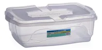 Comprar Caja Multiuso Organizador Plástico Tapa Trabas 12lt Plasmont