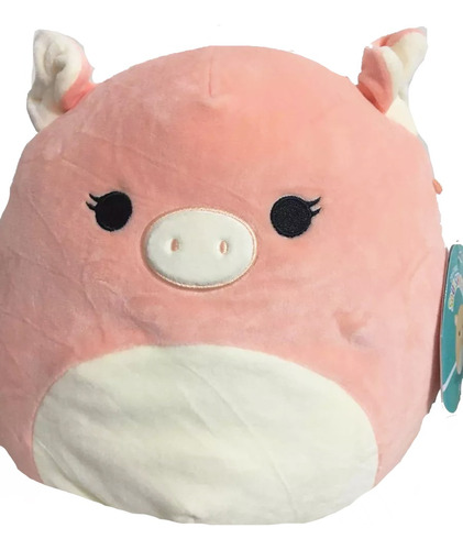 Peluche Ori  Squishmallows De 26cm Puerco (petra) Kellytoy