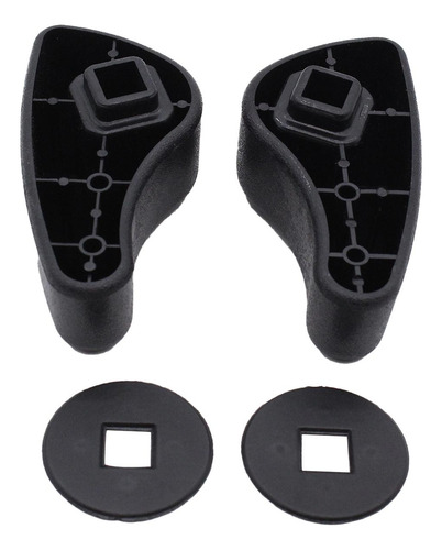 2 Uds Accesorios De Manija De Ajuste De Asiento 7701207182