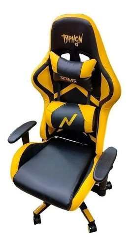 Silla Butaca Gamer Noga Typhon Kt Reclinable Almohada Csi