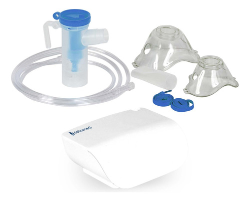 Nebulizador Dellamed Aerosol Inalador Compressor Compacto