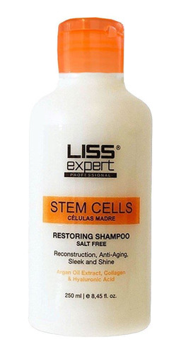 Shampoo Sin Sal Celulas Madres Liss Expert 250 Ml