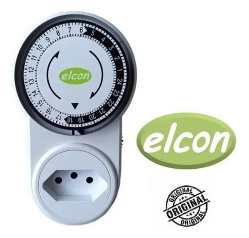 Timer Temporizador Analogico Bivolt 10a Elcon