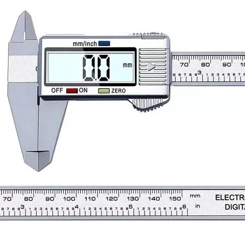 Vernier Digital Calibrador Metalico Con Estuche 150mm Electr