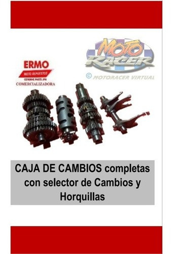 Caja Cambios Completa Con Selector Y Horquillas Akt 110 M/v