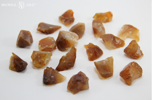 Imagen 2 de 3 de Piedra Calcedonia Ámbar En Bruto Nro. 3