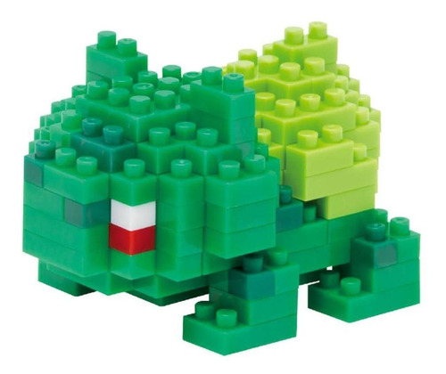 Blocos De Montar Pokémon Bulbasaur Nanoblock Kawada Original