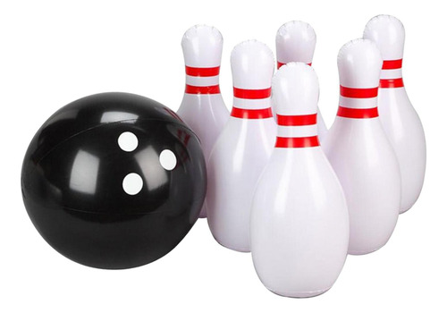 Juego De Bolos Gigantes Para Niños: Bolos Y Bolas Inflables