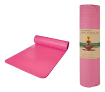 Comprar Mat De Yoga 8 Mm Colchoneta Enrollable Nbr Pilates Entreno
