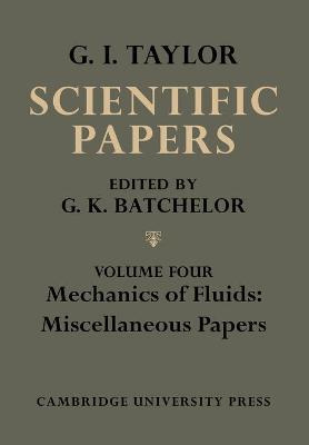 Libro The Scientific Papers Of Sir Geoffrey Ingram Taylor...