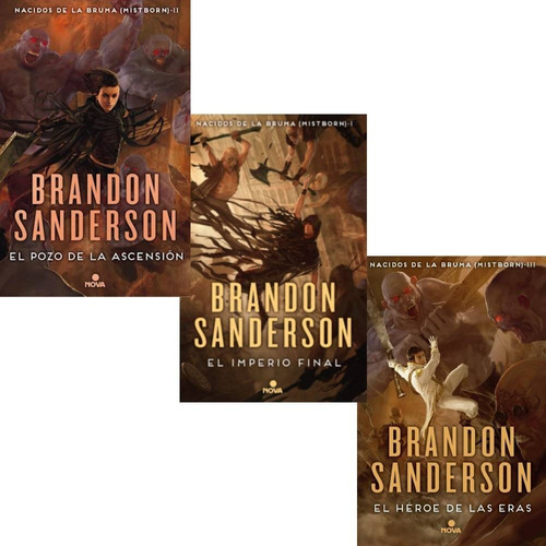 Pack Nacidos De La Bruma (mistborn) (3 Libros) - Sanderson