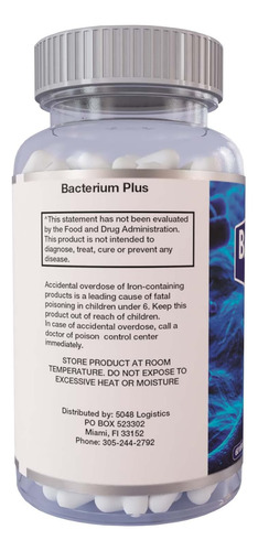 Bacterium Plus - Maximum Strength Probiotics - Probiotic Ble