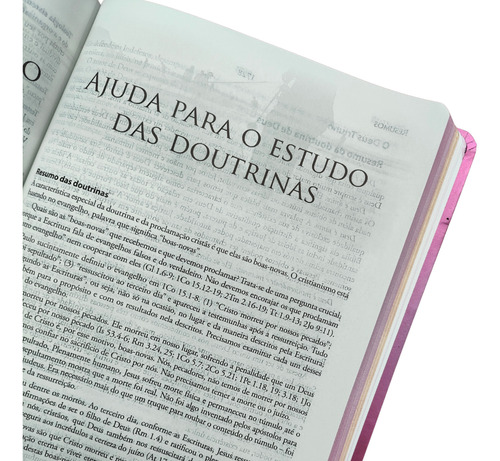 Bíblia De Estudo Do Discípulo Ra Capa Preta Com Indice - Com Luva De Proteção