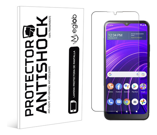 Protector De Pantalla Antishock Para Blu View Speed 5g