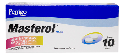 Masferol Tabletas, 10 Tabletas
