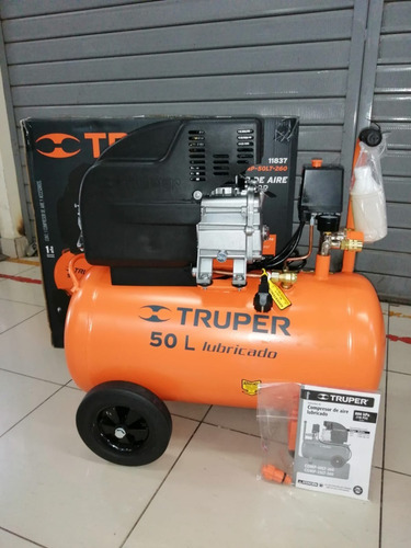 Compresora De Aire Lubricada Truper De 50 Litros